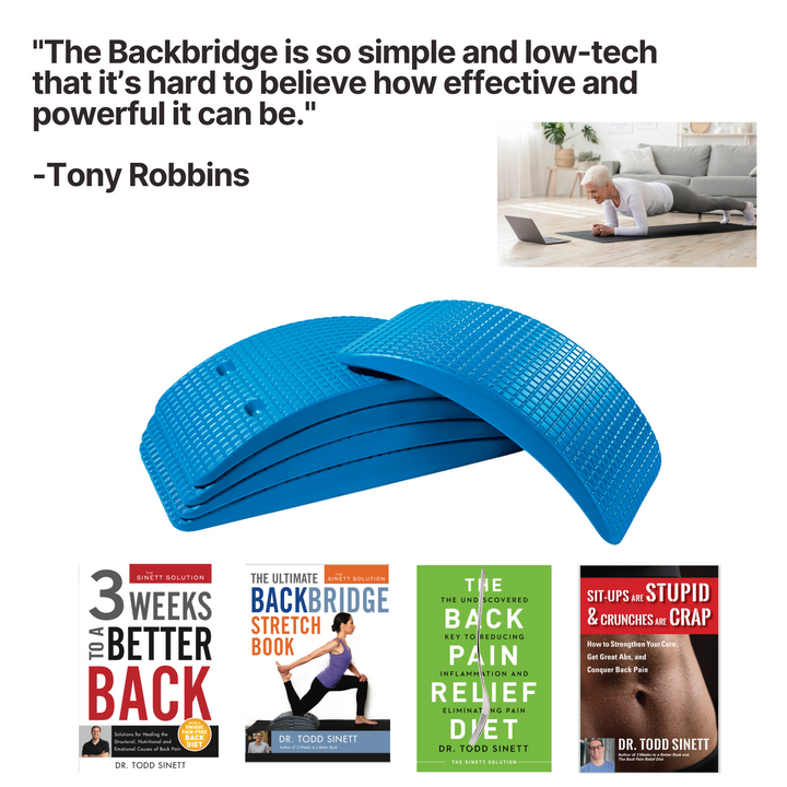 Backbridge + NEW Deluxe full-body video package with 4 E-books + all 14 video download