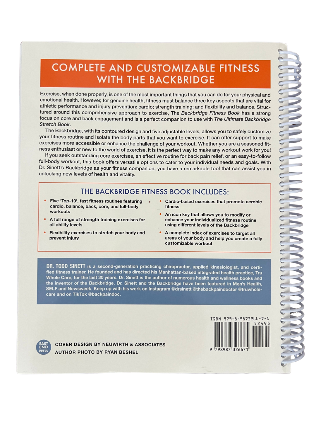 Paperback book --- THE BACKBRIDGE FITNESS BOOK