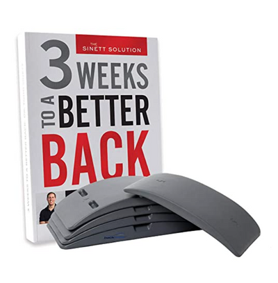 Back health book and back stretch product.